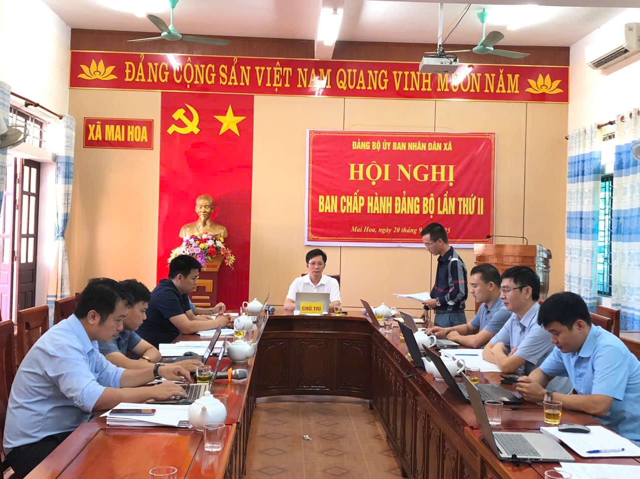 Hội nghị lần thứ hai Ban chấp hành Đảng bộ Ủy ban nhân dân xã khoá I, nhiệm kỳ 2025-2030