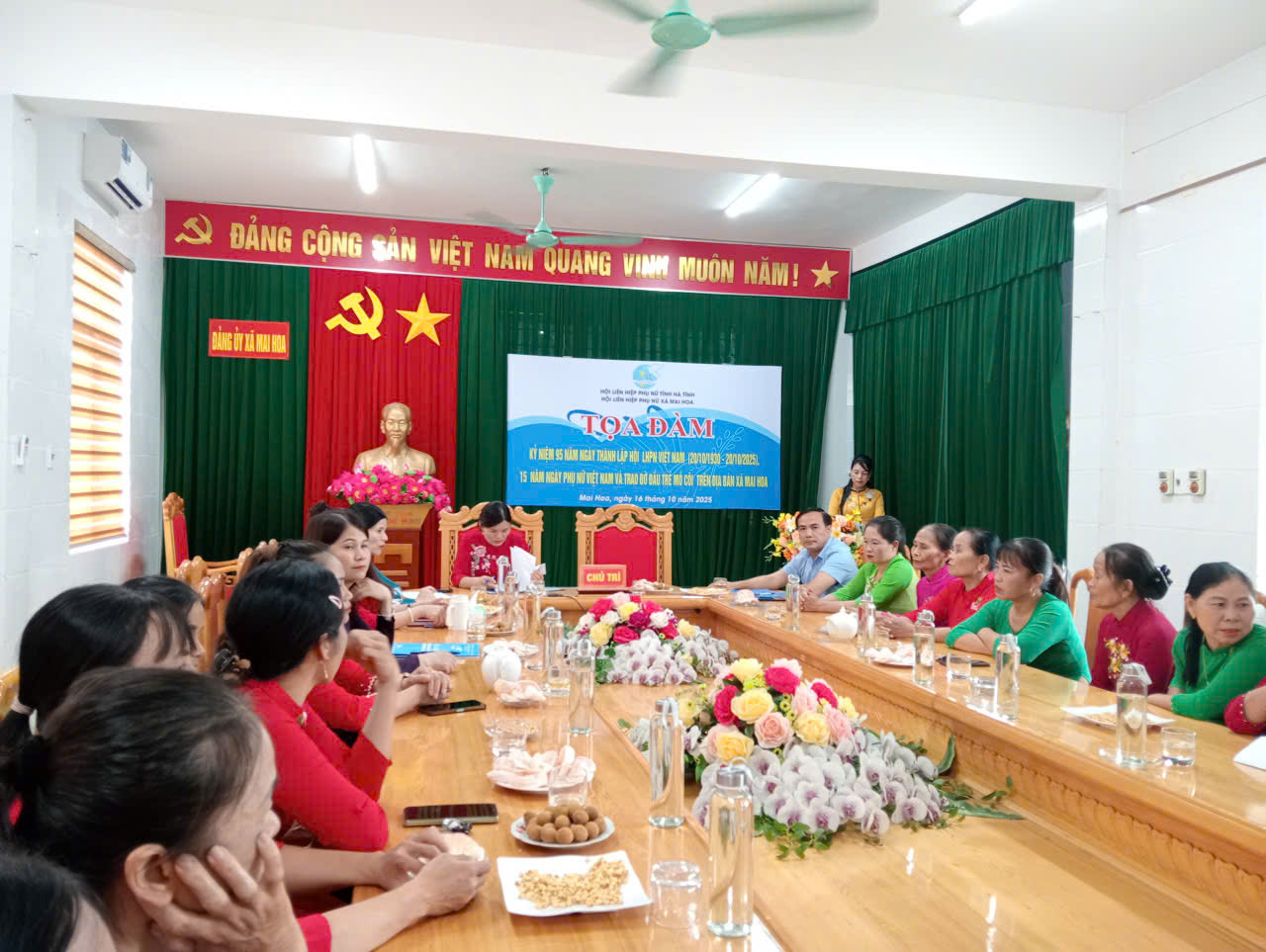 PHỤ NỮ XÃ MAI HOA TIẾP NỐI TRUYỀN THỐNG, LAN TỎA YÊU THƯƠNG