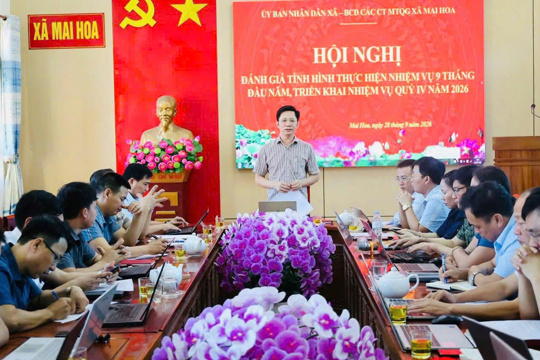 Thông báo Kết luận của đồng chí Phạm Ngọc Tạo, Chủ tịch UBND xã, Trưởng Ban chỉ đạo thực hiện các Chương trình mục tiêu quốc gia tại cuộc họp đánh giá tình hình th