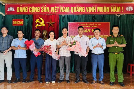 Xã Mai Hoa tổ chức Ngày hội Toàn dân bảo vệ an ninh Tổ quốc năm 2026 tại thôn Đức Giang
