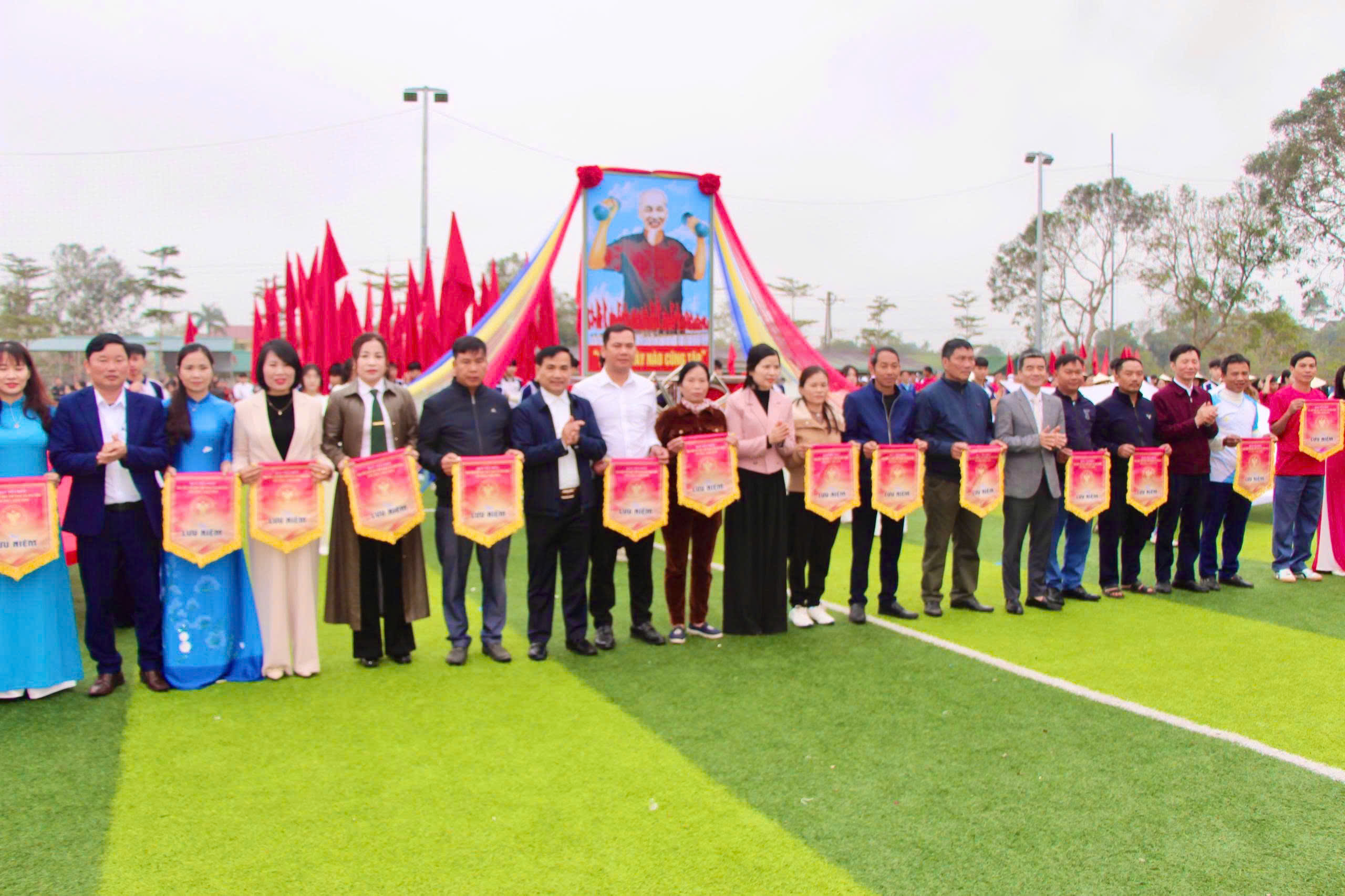 Đại hội TDTT xã Mai Hoa lần thứ I năm 2026 thành công tốt đẹp